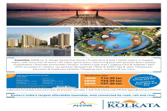 Enjoy the world class amenities at Alcove New Kolkata